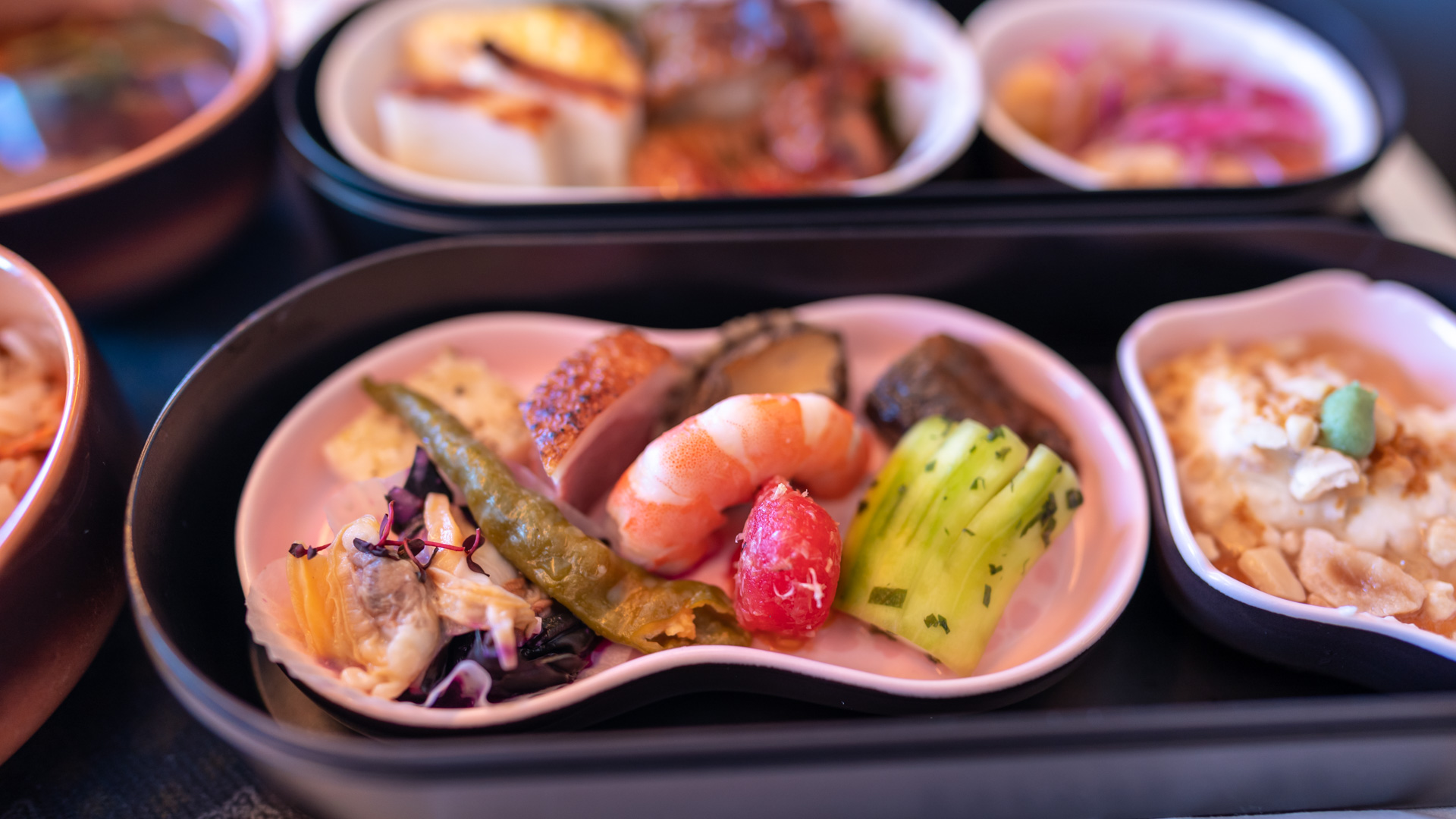 China Airlines Boeing 777 Business Class Japanese cold plate