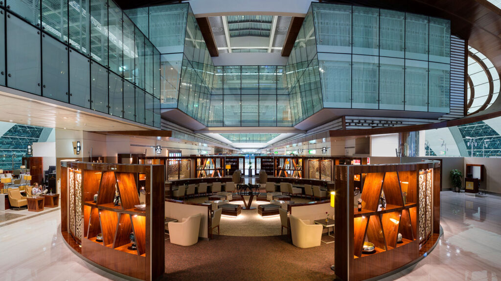 Emirates Business Class Lounge, Dubai Terminal 3, Concourse B