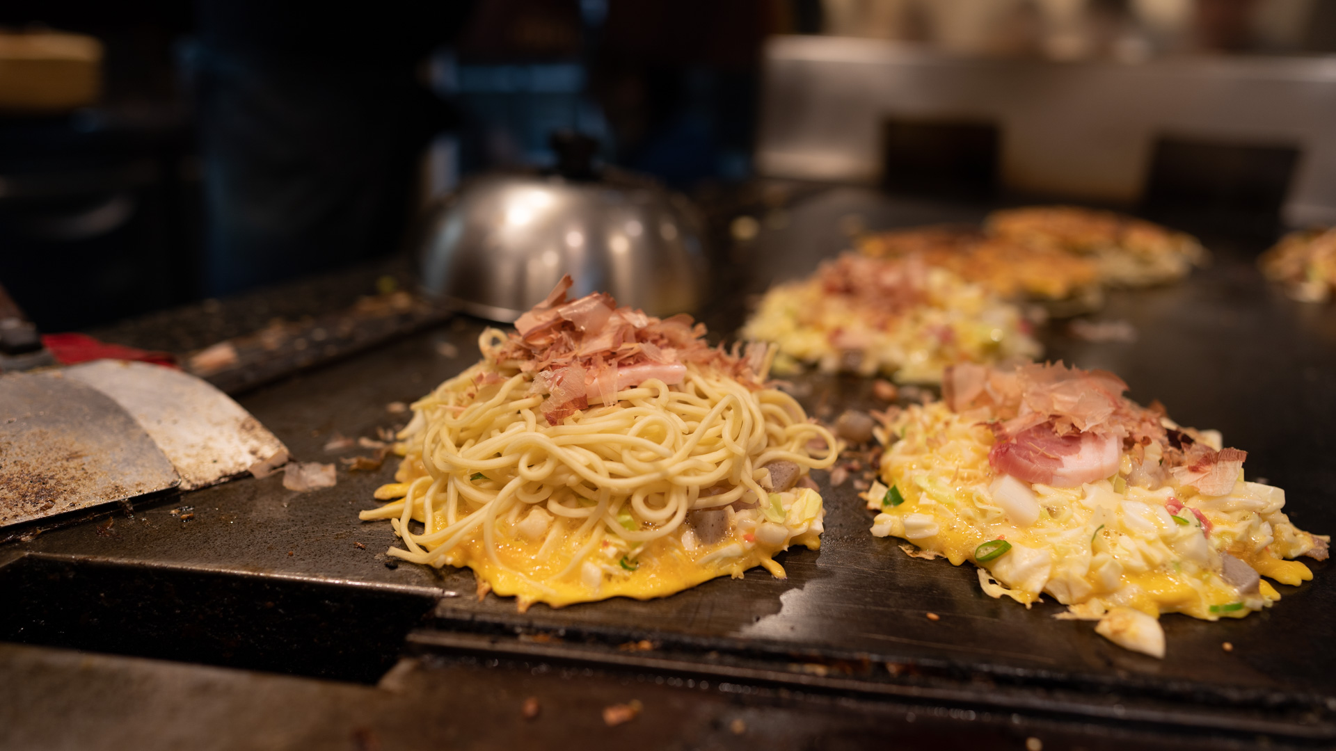 Osaka Dotonbori okonomiyaki