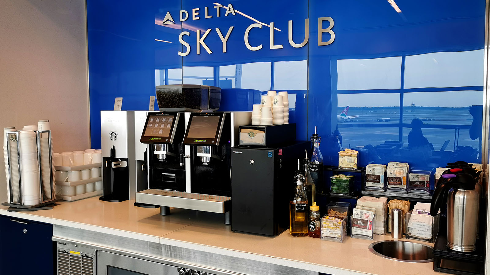 Java in the Delta Sky Club New York JFK T4B