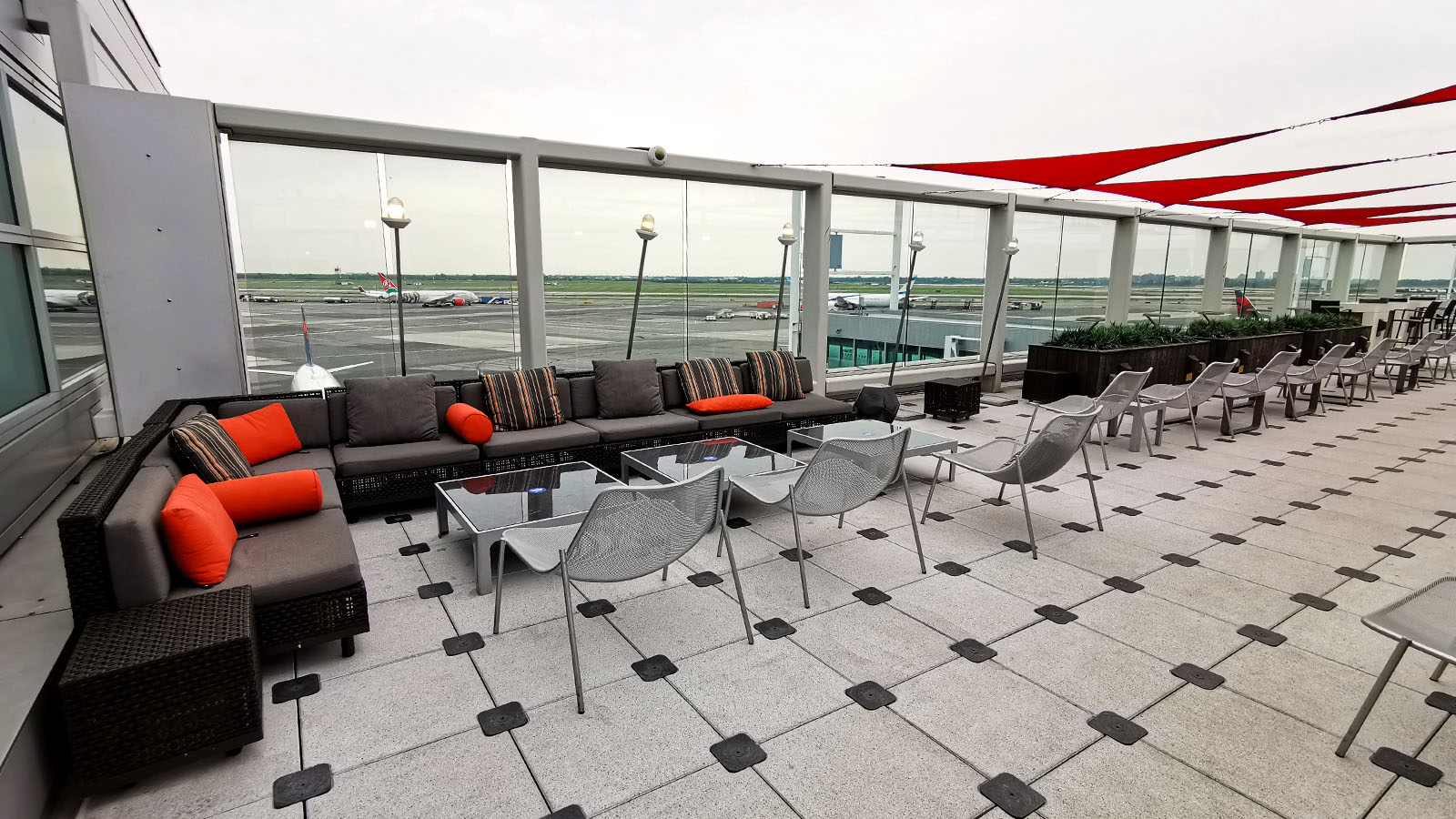 Outside the Delta Sky Club New York JFK T4B