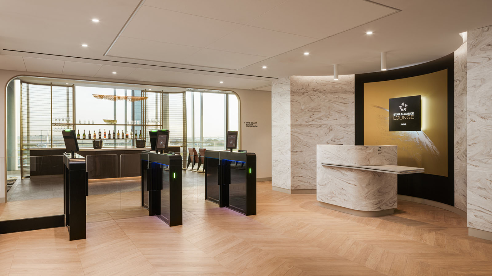 Welcome to the new Star Alliance Paris Lounge