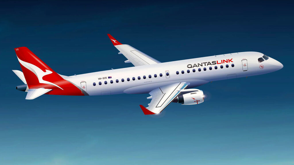 QantasLink Embraer E190 Economy
