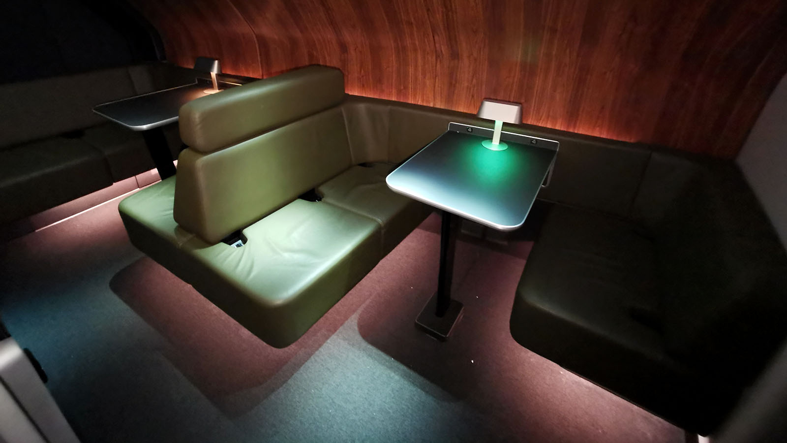 Communal seating for Qantas Airbus A380 First