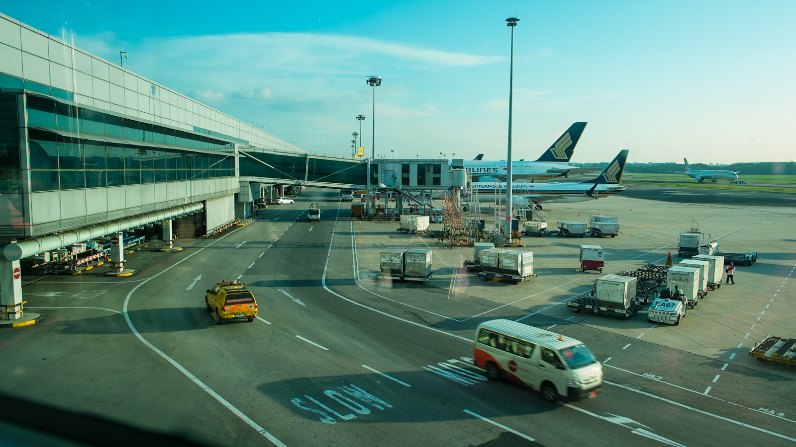 Late afternoon at Changi Airport