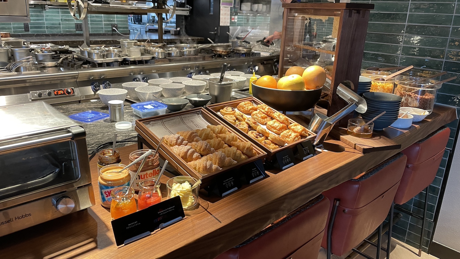 Virgin Australia Hotel Indigo Shibuya Buffet Breakfast Pastries