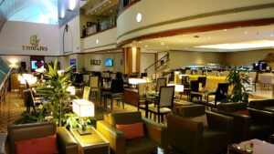 Emirates First Class Lounge, Dubai Terminal 3, Concourse C
