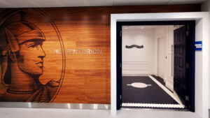 Entry to the American Express Centurion Lounge at London Heathrow