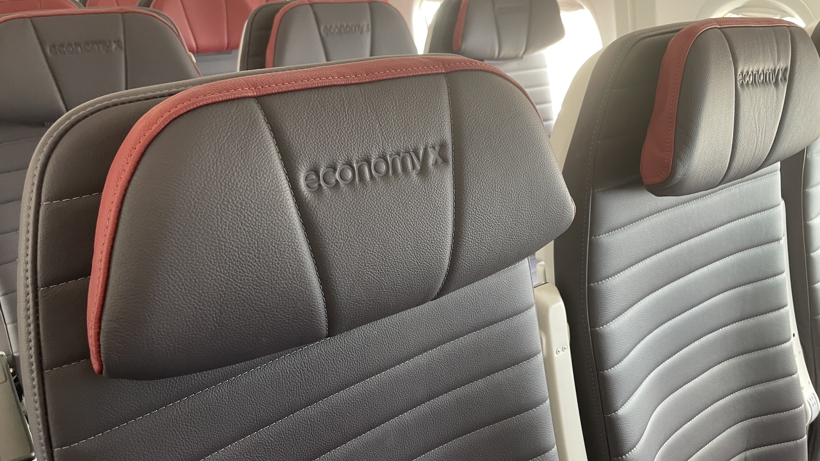 Virgin Australia Cairns Tokyo Haneda new Economy X headrest