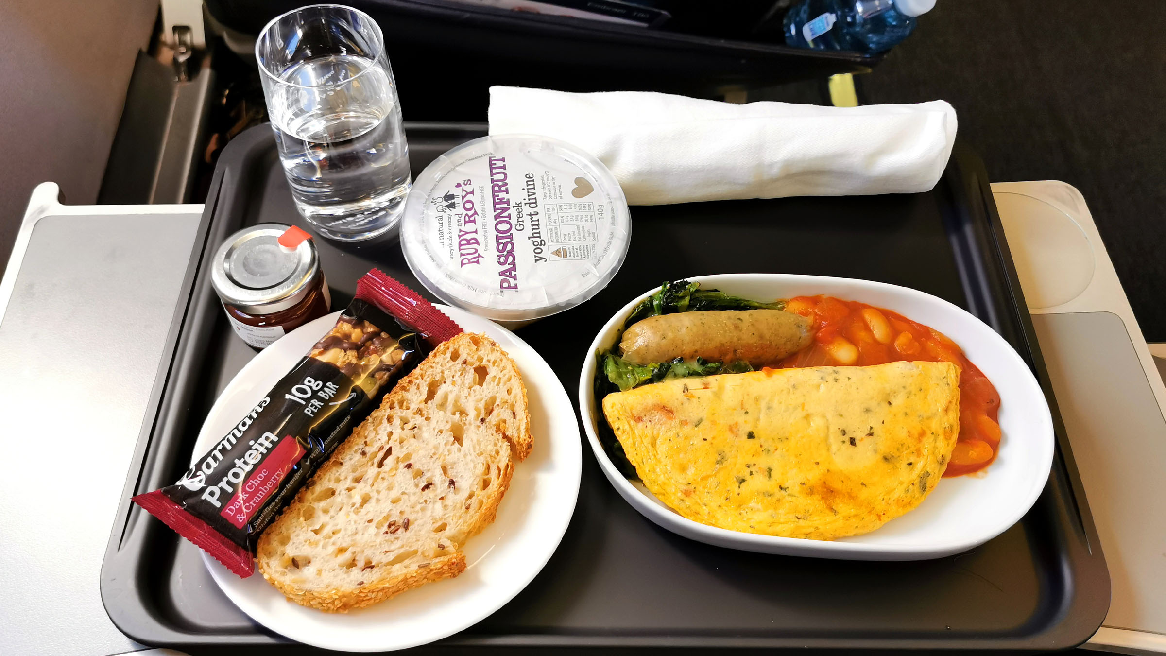 Omelette in QantasLink Embraer E190 Business
