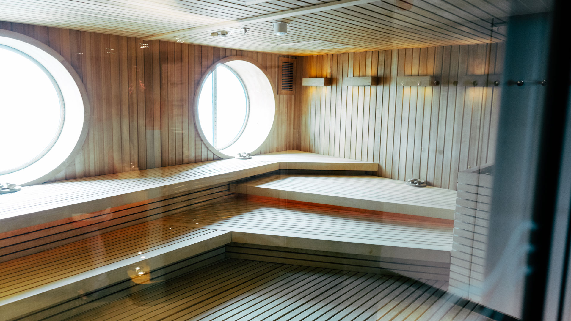 Virgin Voyages Resilient Lady sauna