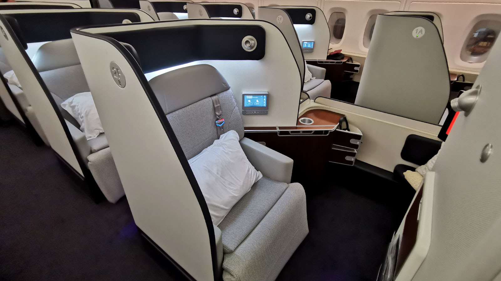 Seating in Qantas First