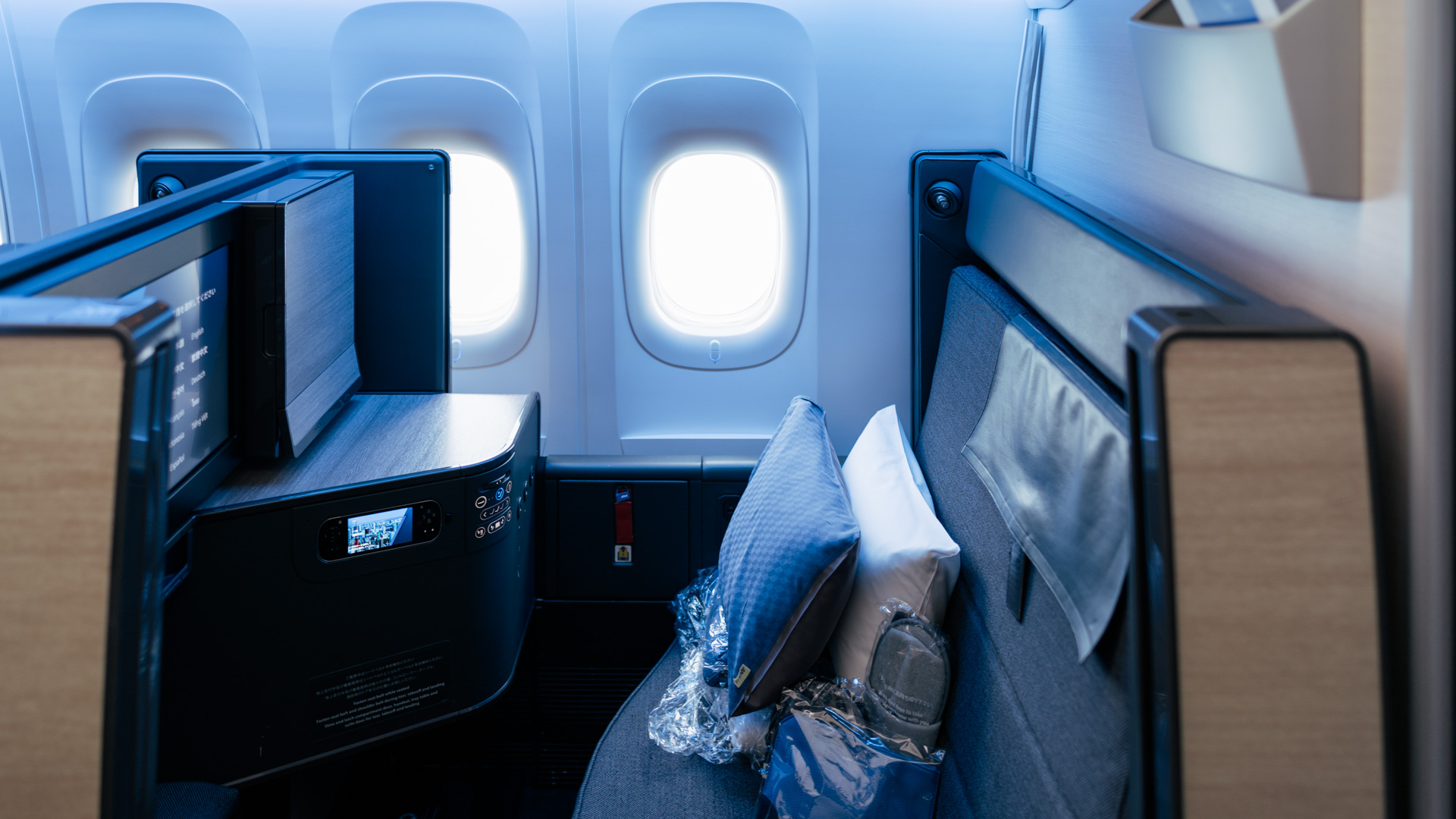 ANA Boeing 777 Business Class Window Seat
