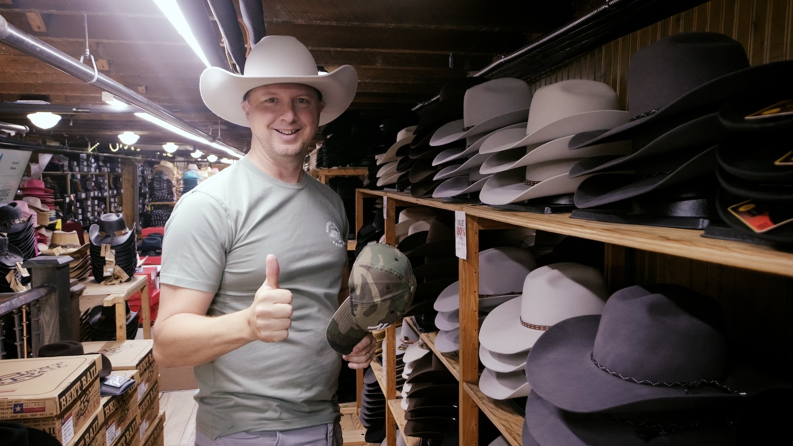 Hat store in Nashville