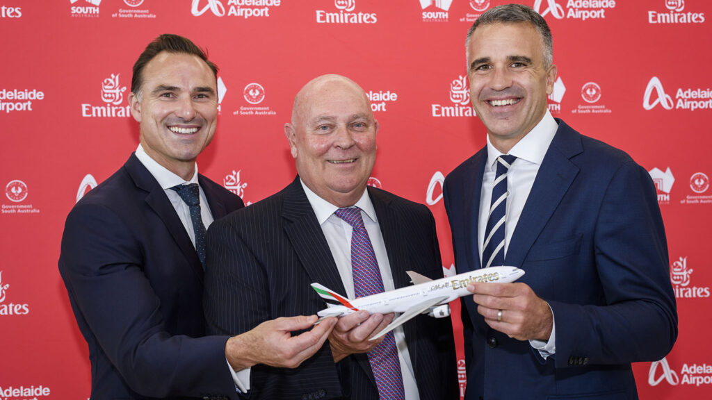 Emirates returns to Adelaide and boosts Brisbane flights