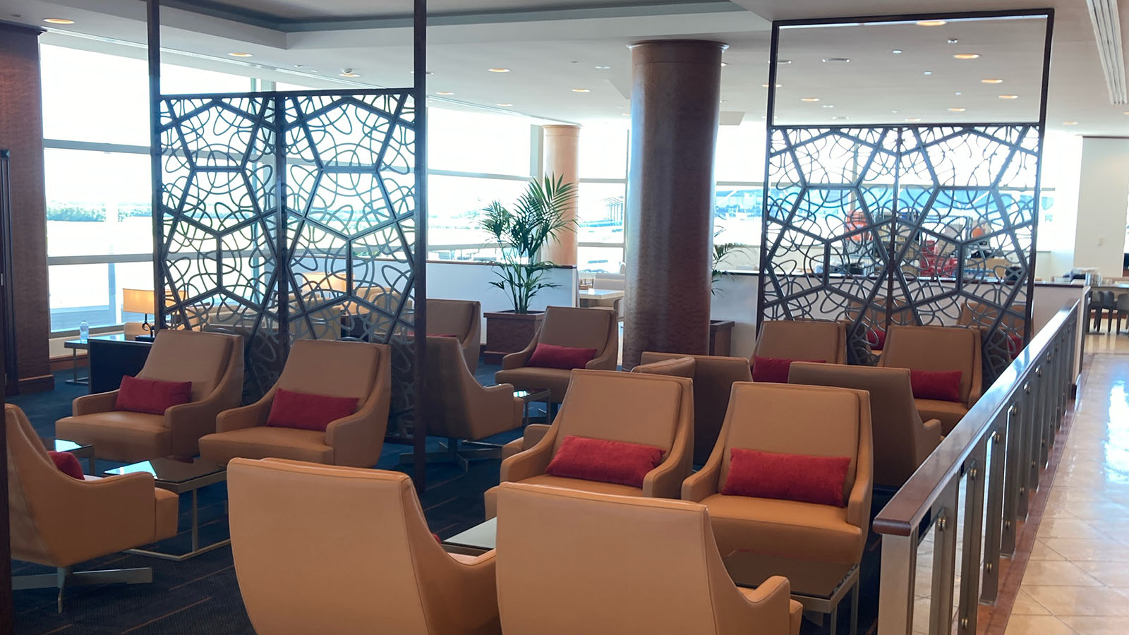 Upgraded Emirates Lounge for Brisbane