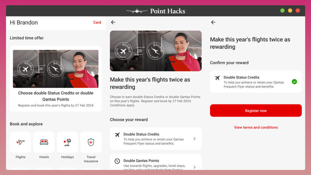 A guide to Qantas bonus Status Credits offers [2024] Point Hacks