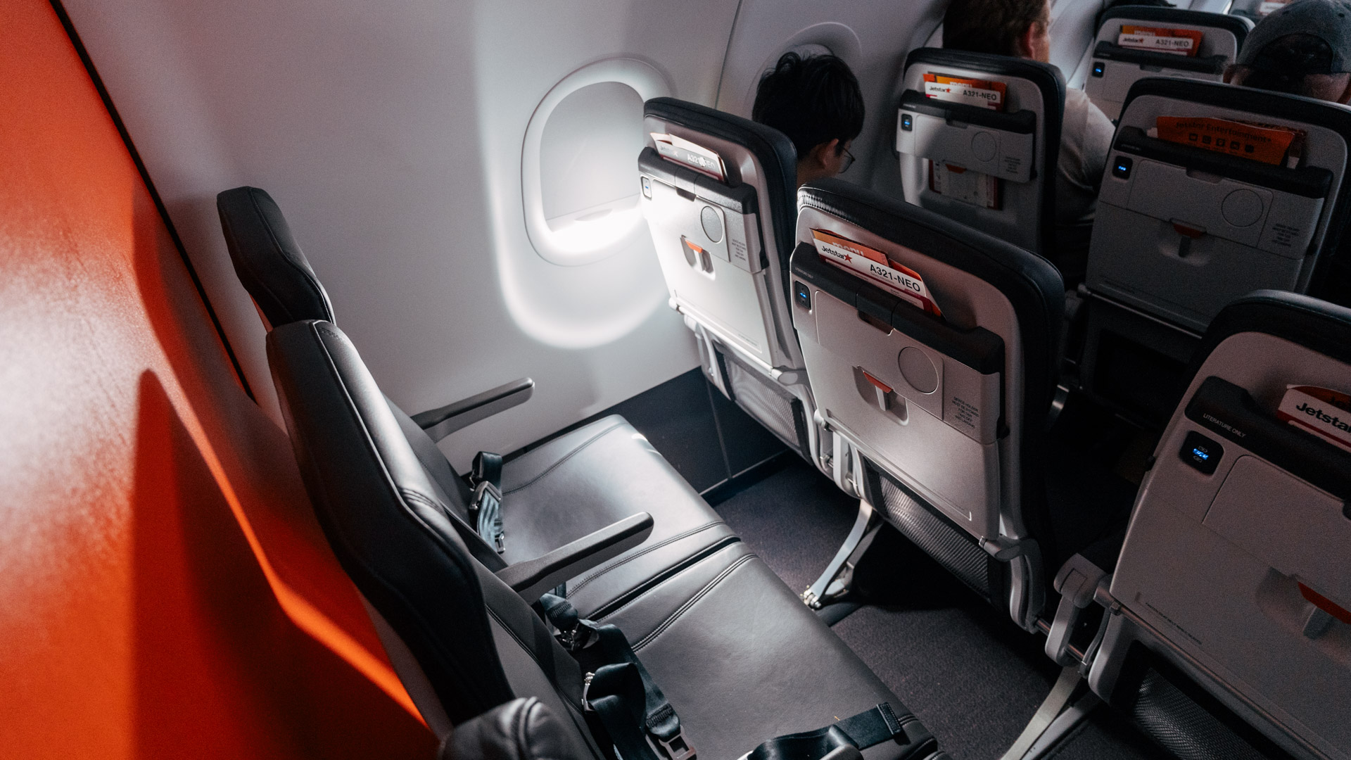 Jetstar Airbus A321neo standard seat