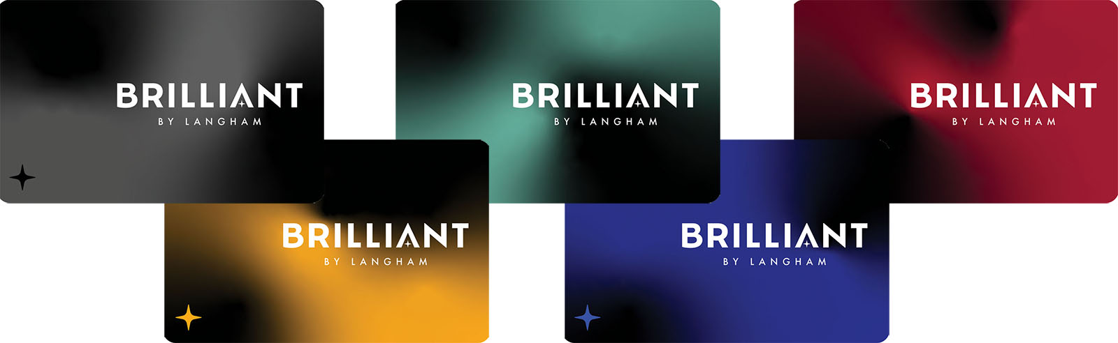 Membership cards of the Brilliant by Langham program