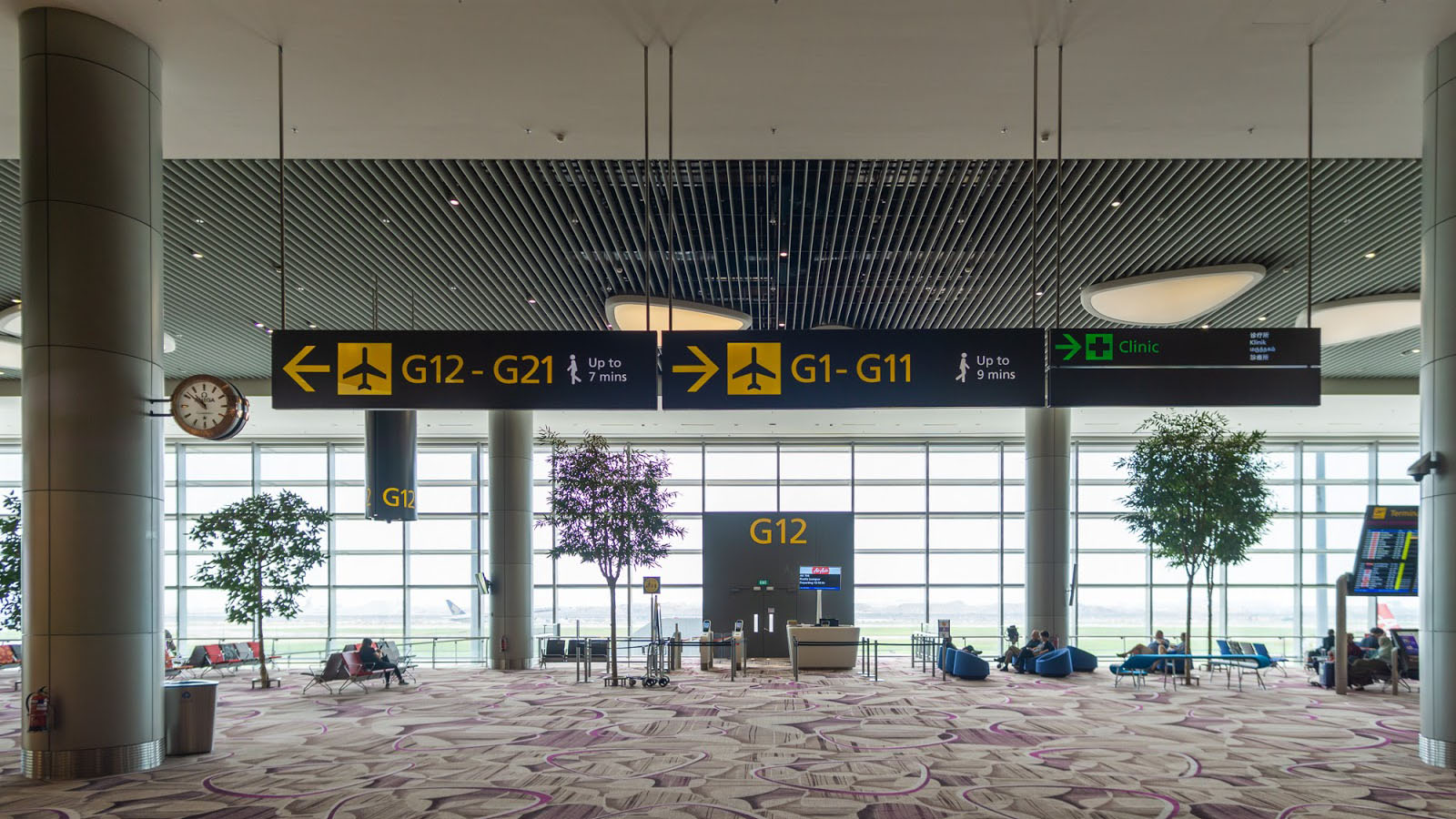Changi Airport - Terminal 4 gates