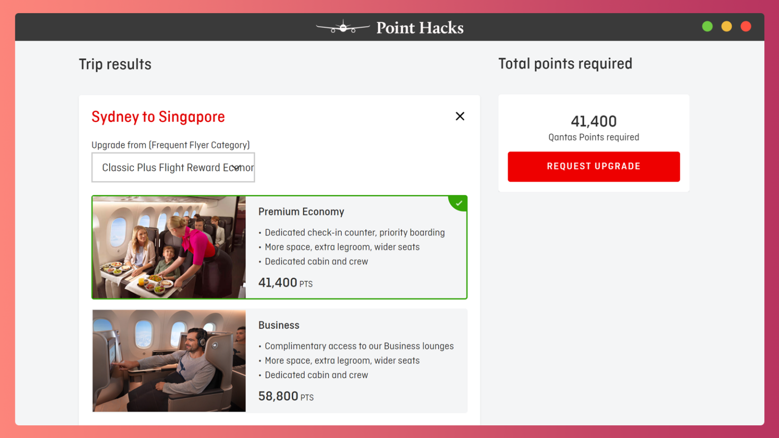 The Ultimate Guide to Qantas Classic Plus Flight Rewards Point Hacks