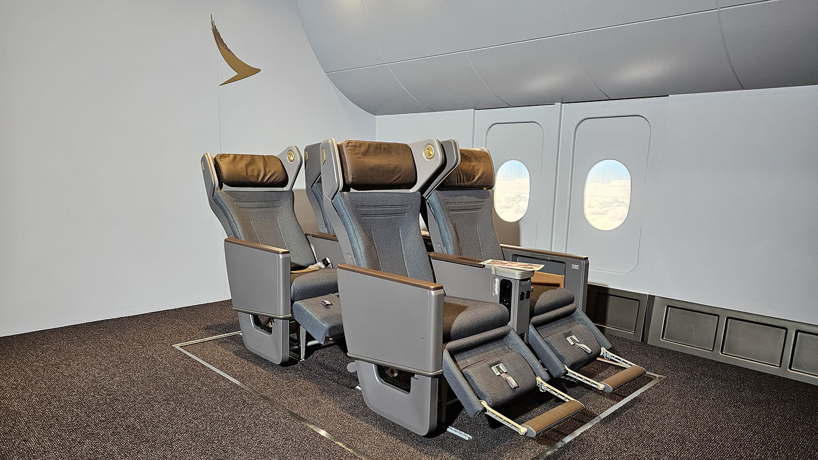 Cathay Pacific's new Premium Economy seat