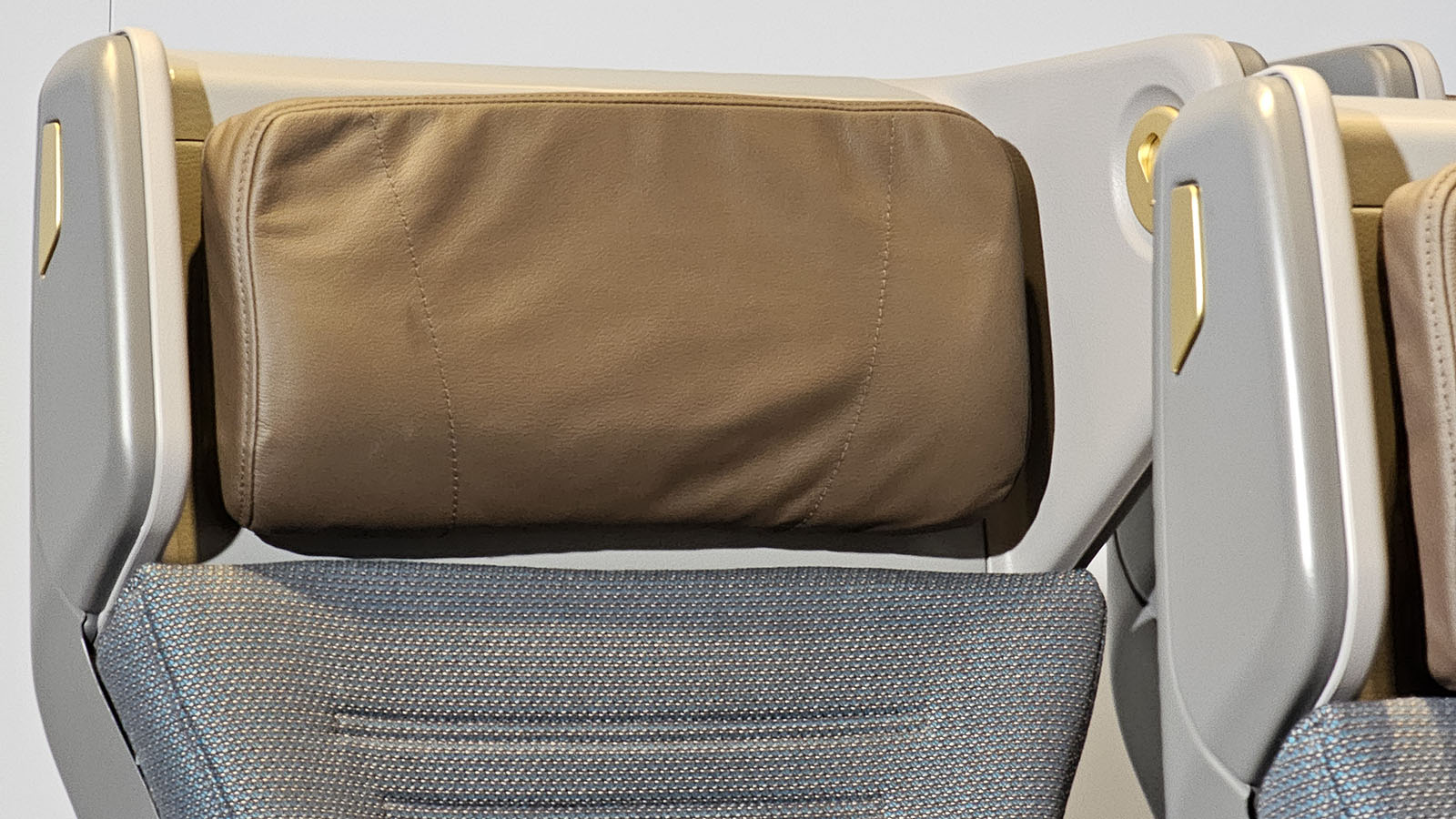 Cushion in Cathay Pacific's new Premium Economy