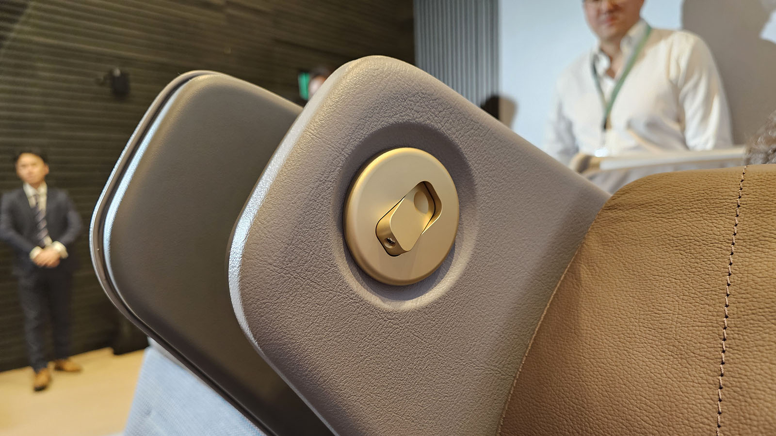 Side panel in Cathay Pacific's new Premium Economy