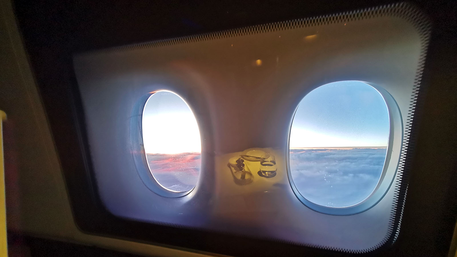 Window views from British Airways First