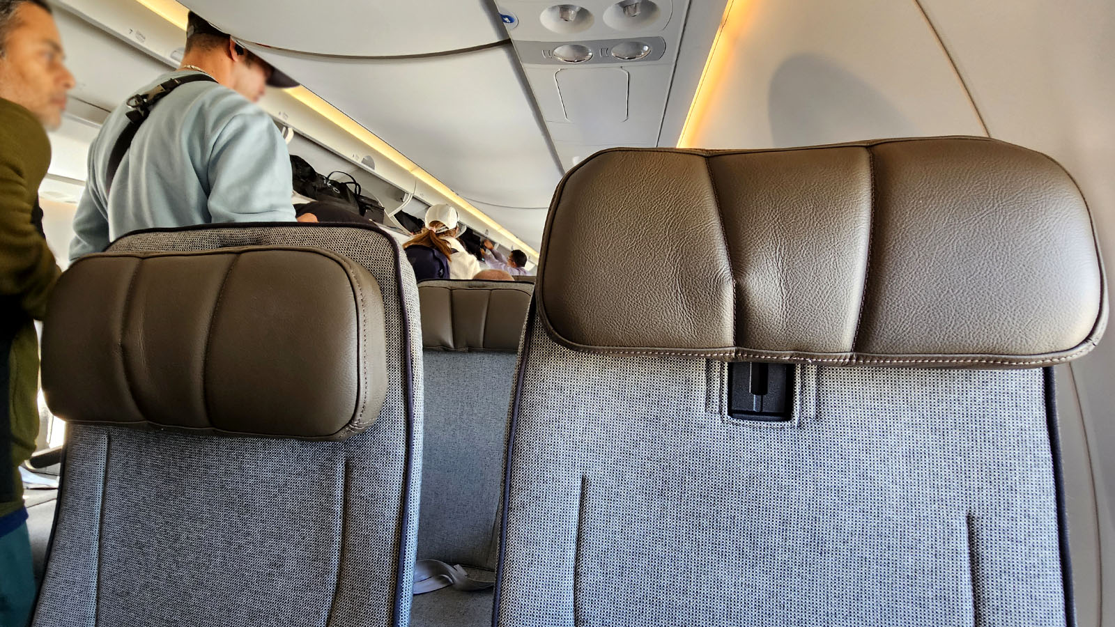 Chairs in QantasLink Airbus A220 Economy