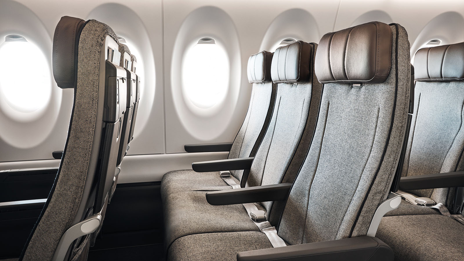 Chairs in QantasLink Airbus A220 Economy