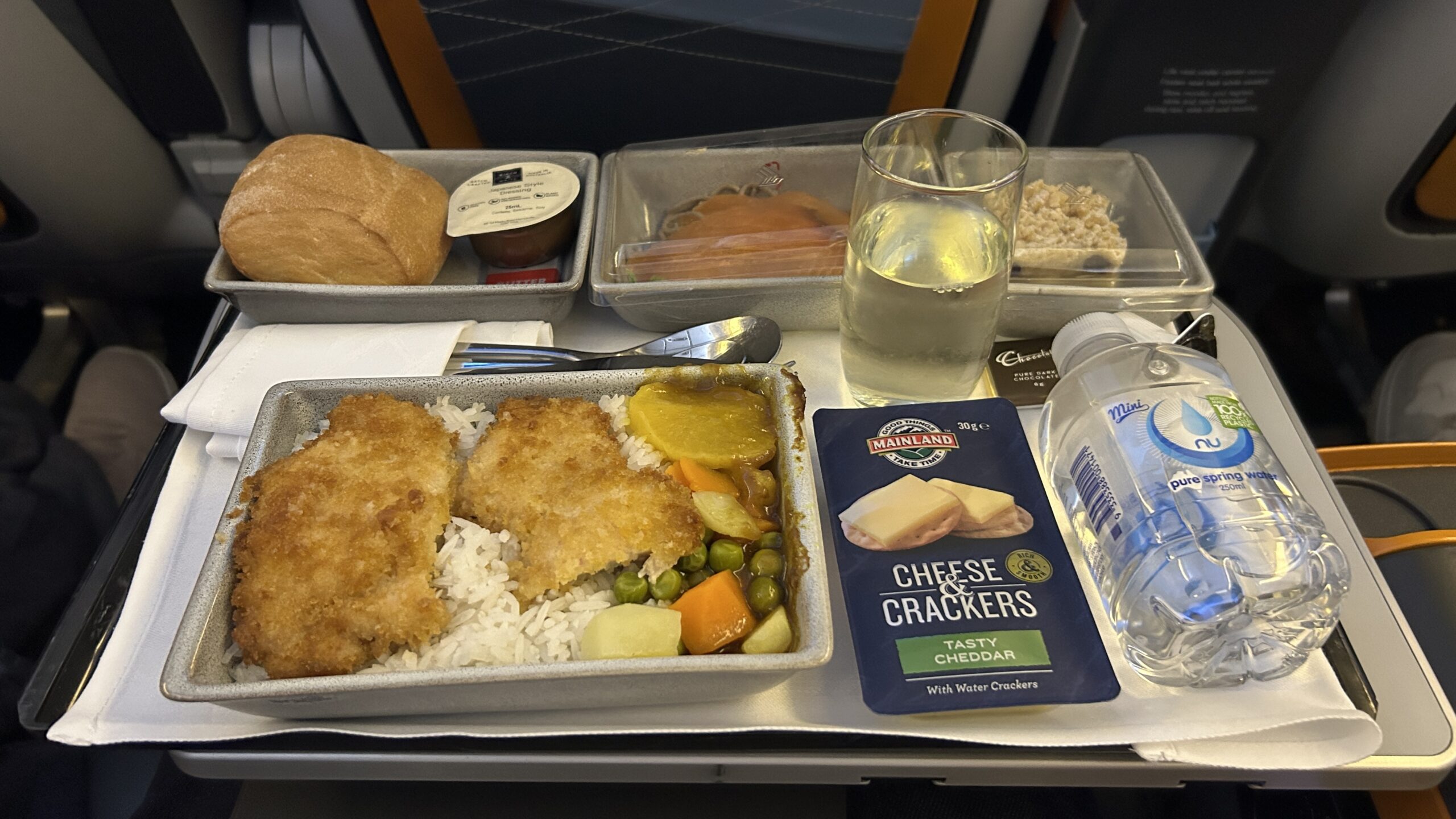 Singapore Airlines Premium Economy A350 Main Meal Point Hacks by Daniel Sciberras