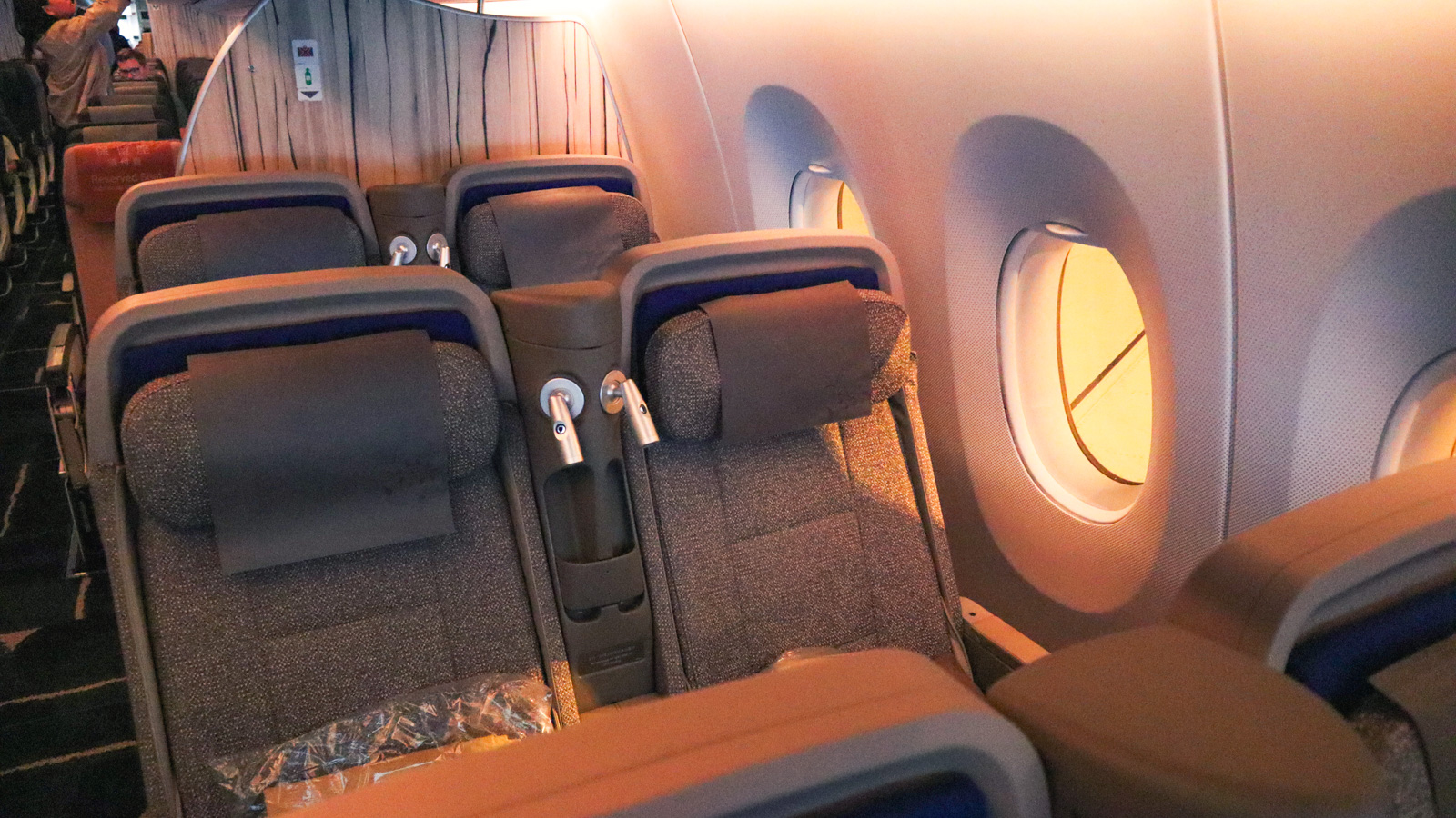 China Airlines Premium Economy window seating