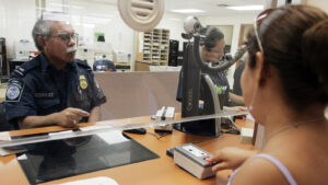 Screening at the US border