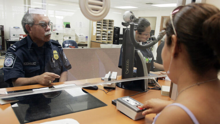 Screening at the US border