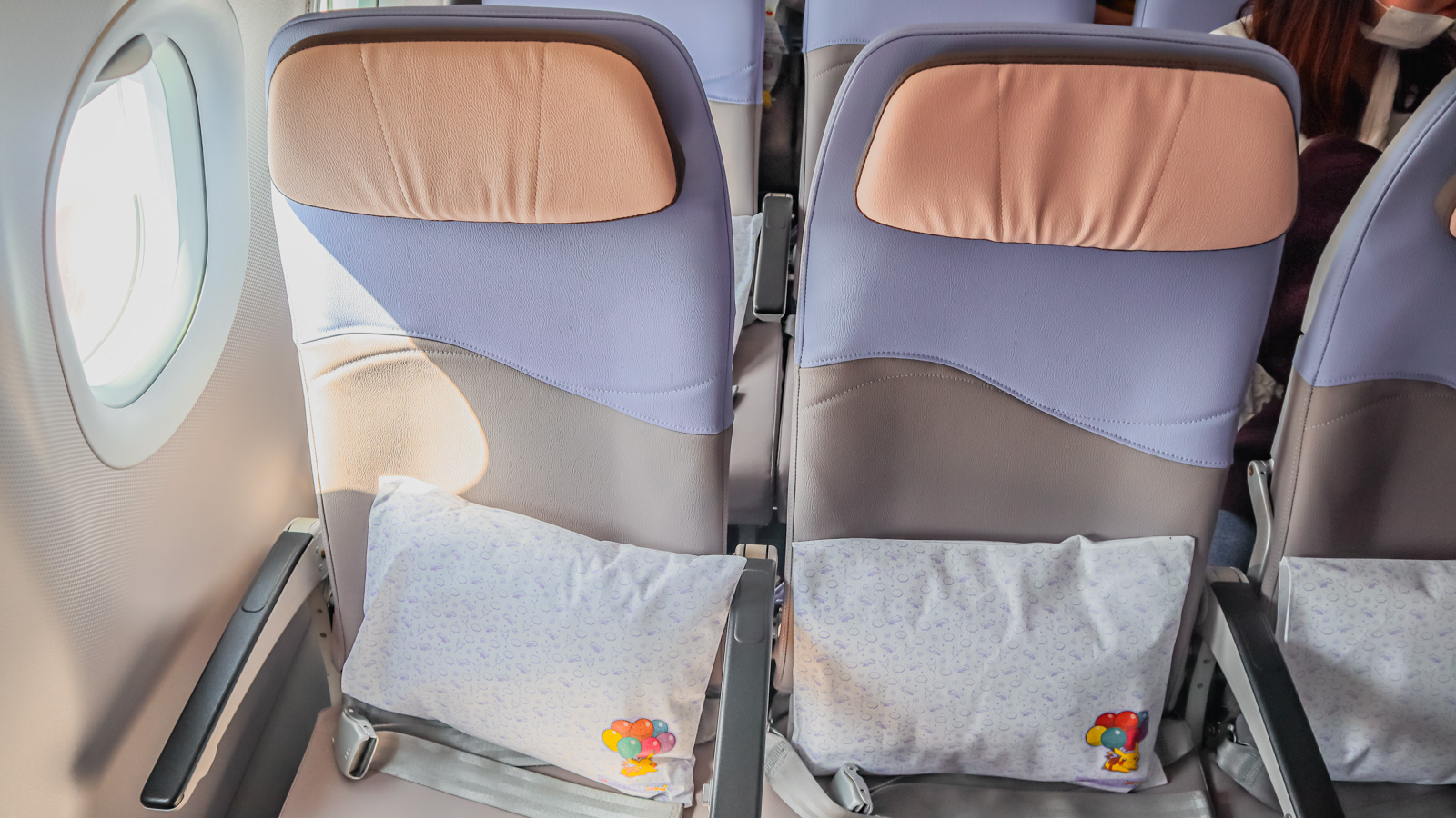 Window seat on China Airlines A321neo Economy