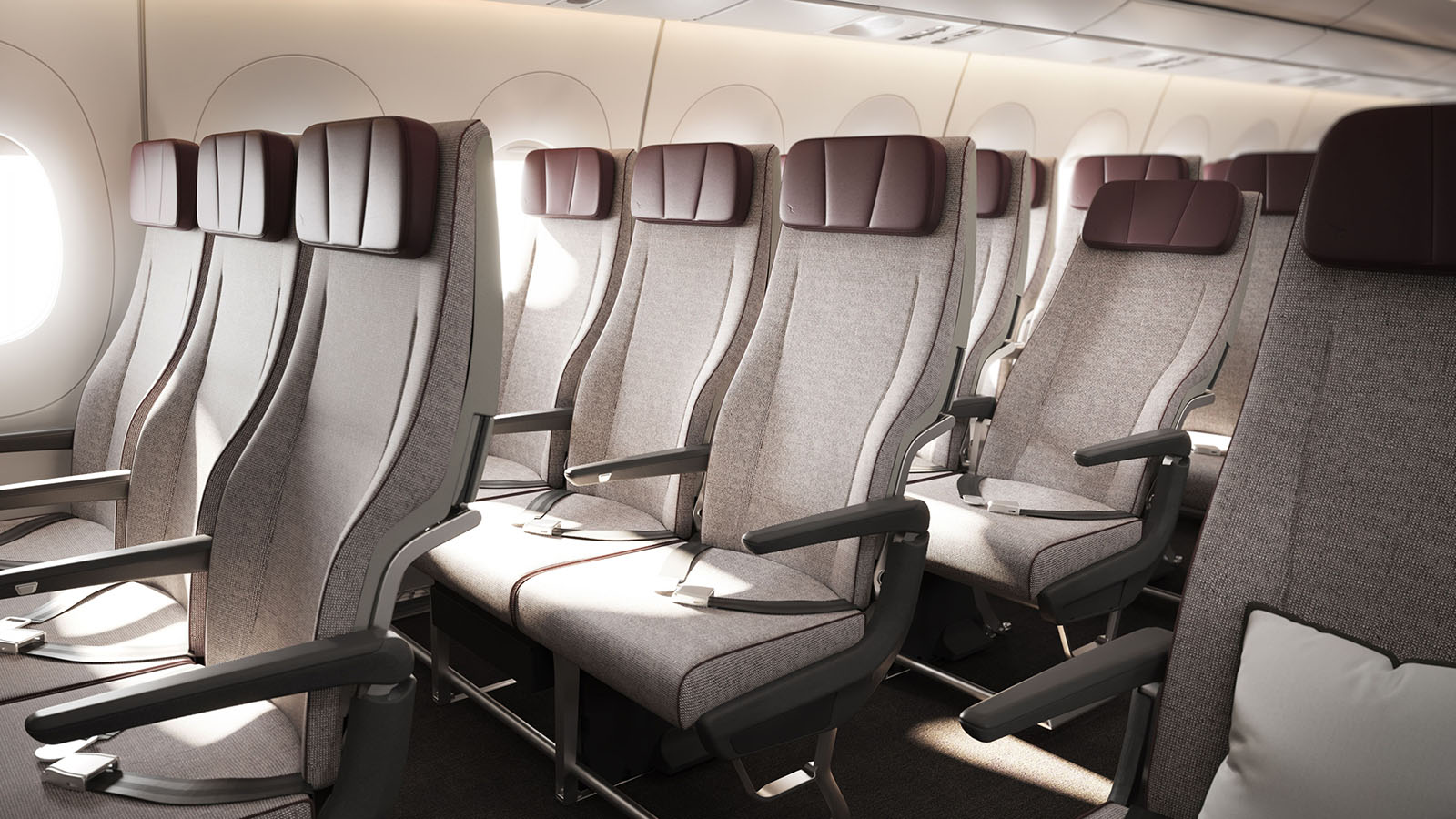 Customisation of Qantas' Project Sunrise Economy seat