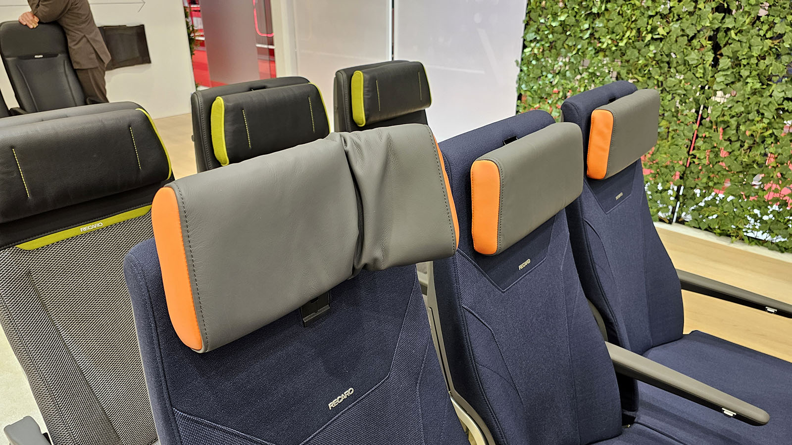 Tilt the headrest on Qantas' Project Sunrise Economy seat