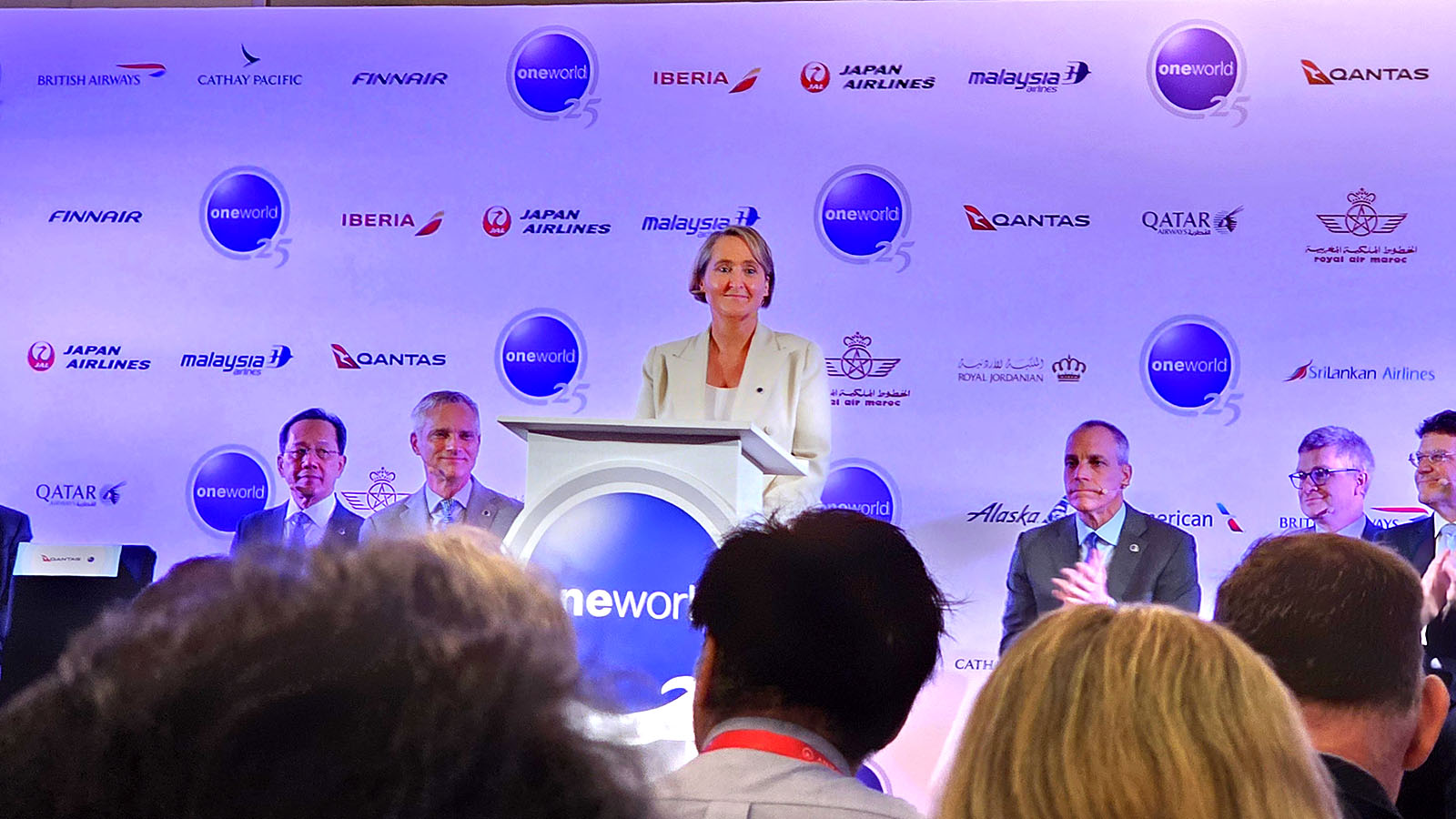 Qantas CEO Vanessa Hudson as Fiji Airways joins oneworld