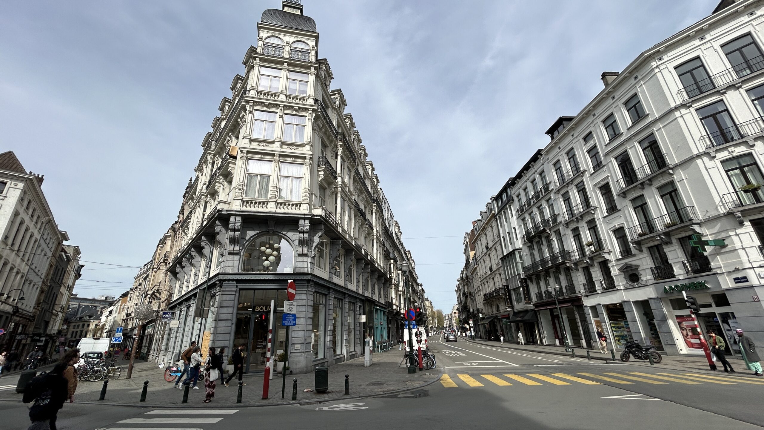 Brussels City Street Buildings Point Hacks by Daniel Sciberras