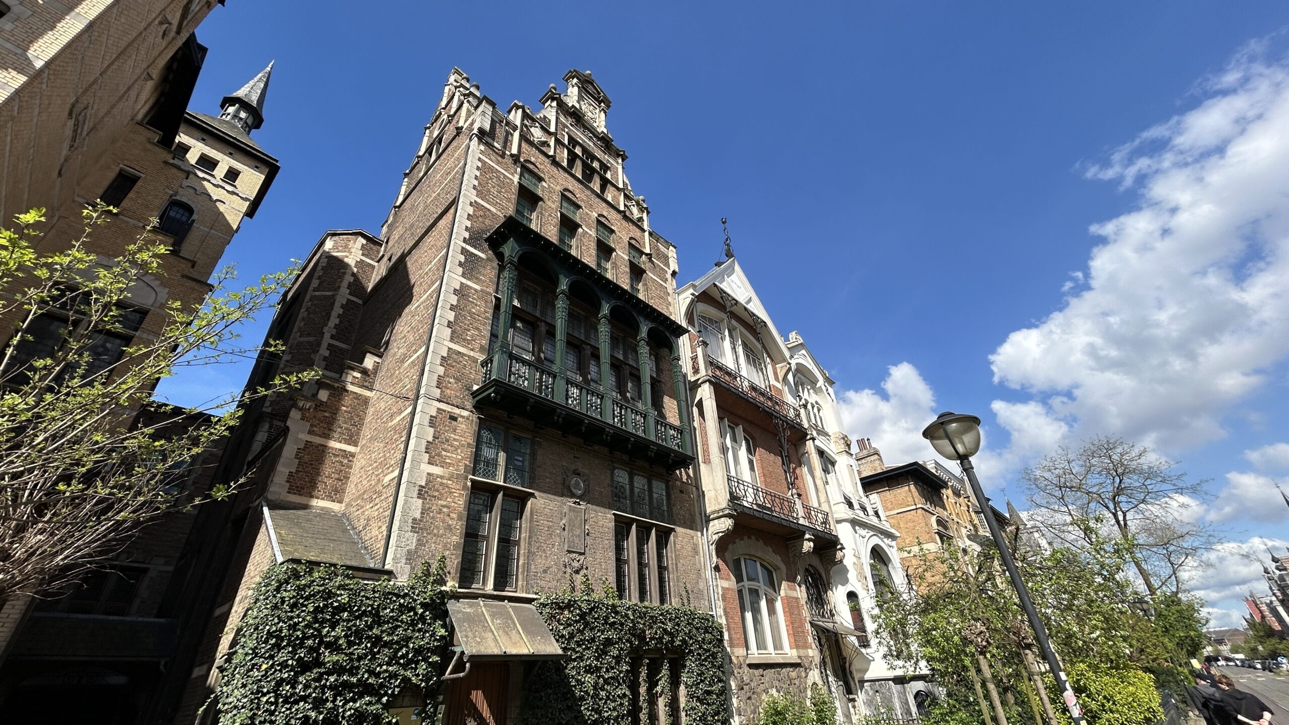 Antwerp Cogels-Osylei House Black Balcony Point Hacks by Daniel Sciberras