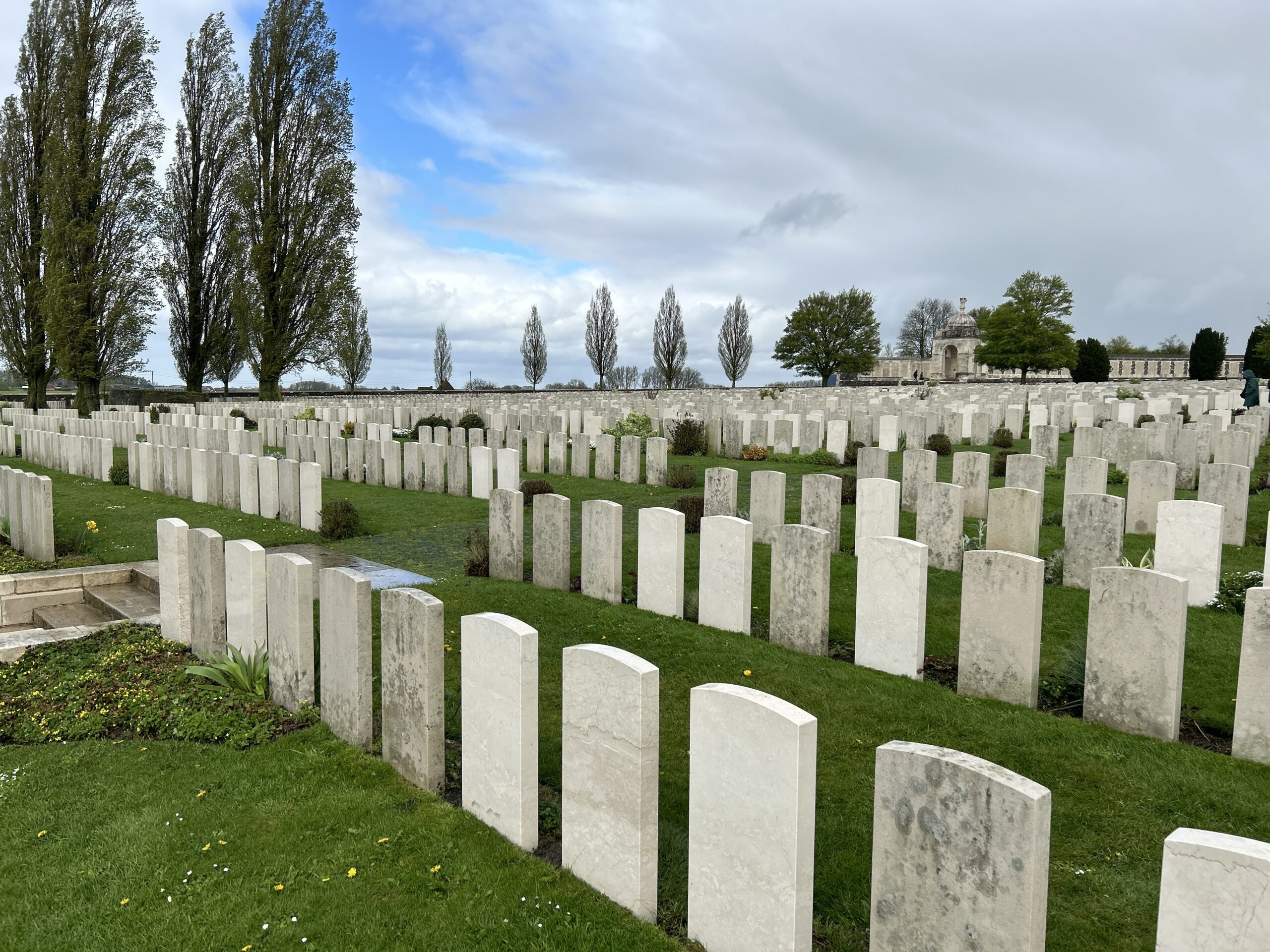 Tyne Cot Gravestones Point Hacks by Daniel Sciberras