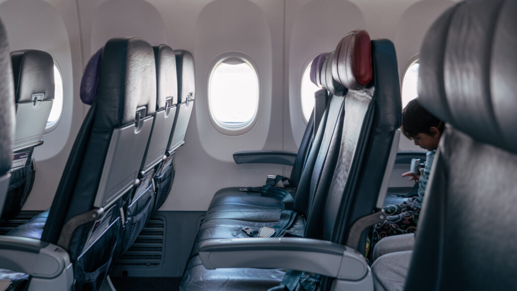 Virgin Australia Uluru Economy spacing