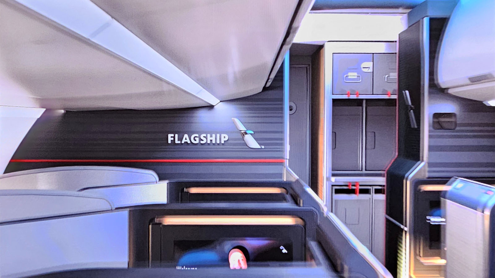 Design of the Flagship cabin on AA's Airbus A321XLR