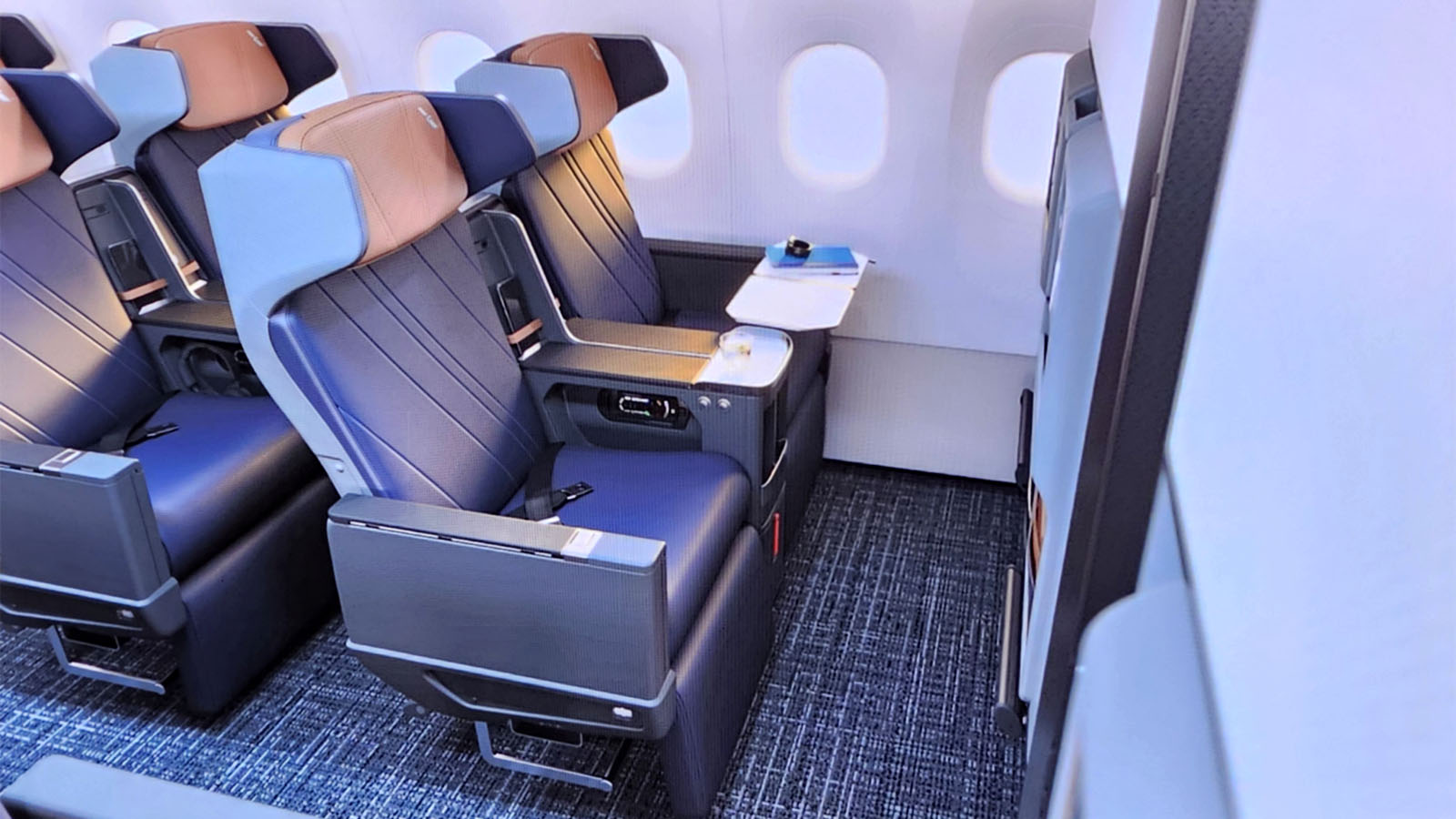 Seating in Premium Economy on AA's Airbus A321XLR