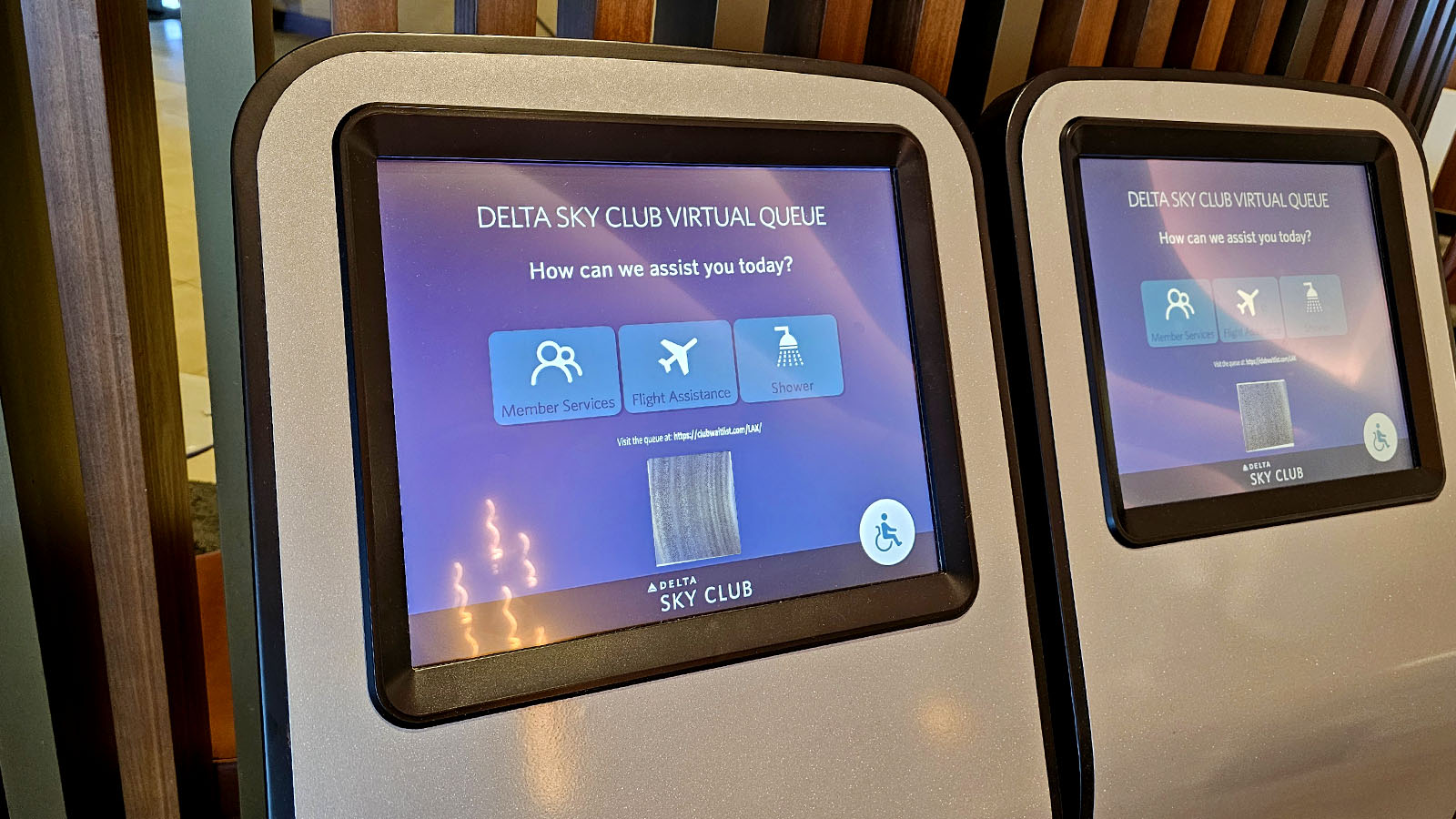 Self-serve at the Delta Sky Club, LAX T3