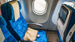Economy window seating on SriLankan Airlines Airbus A330-200