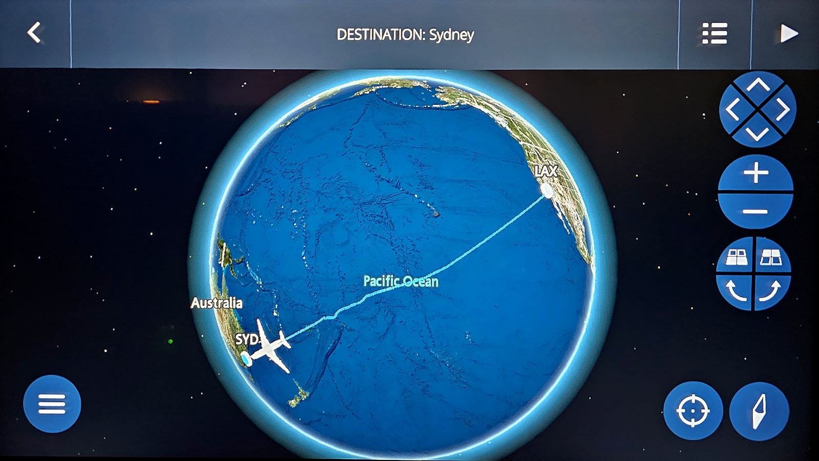 Flight distance in Delta One on the Airbus A350