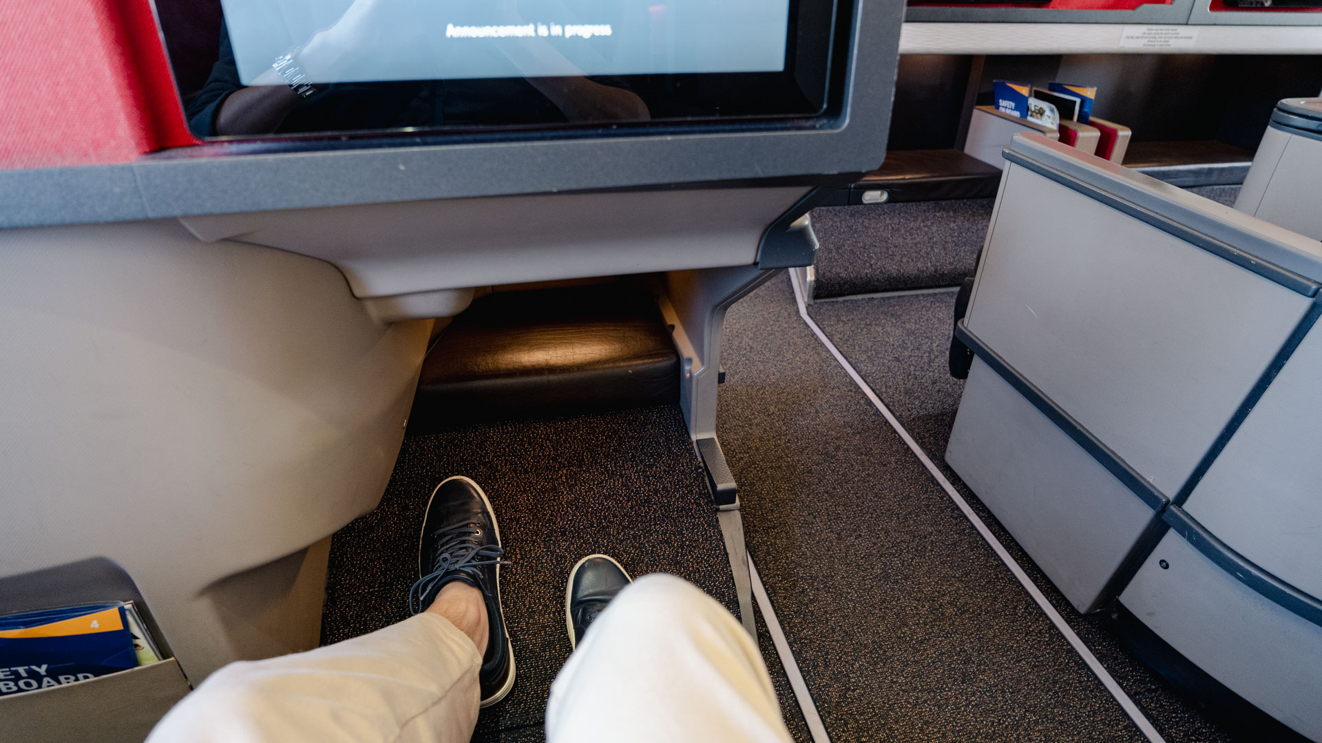 South African Airways Airbus A330 legroom