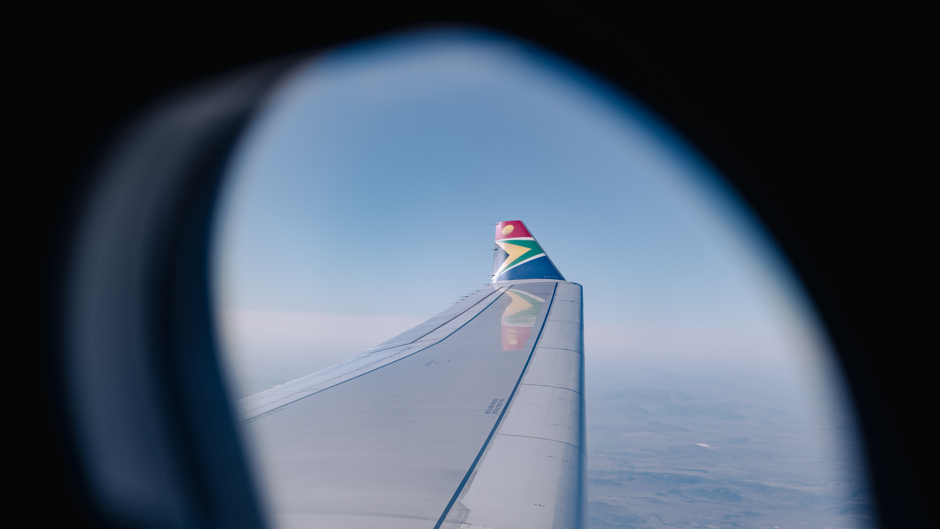 South African Airways Airbus A330 wingtip